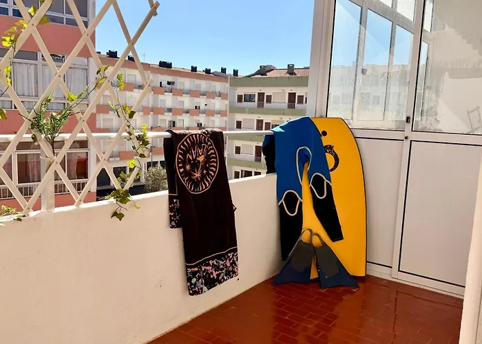 2br A 400m Da Surf E Relax A 50min De Lisboa Санта-Круш